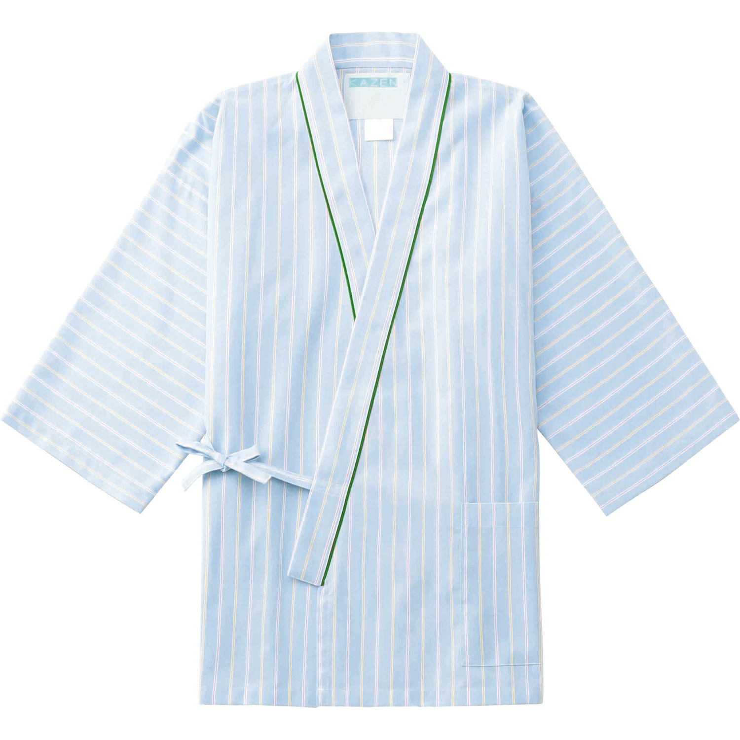 患者衣上衣(甚平型) 25-4697-0004 LL KAZEN 285-98