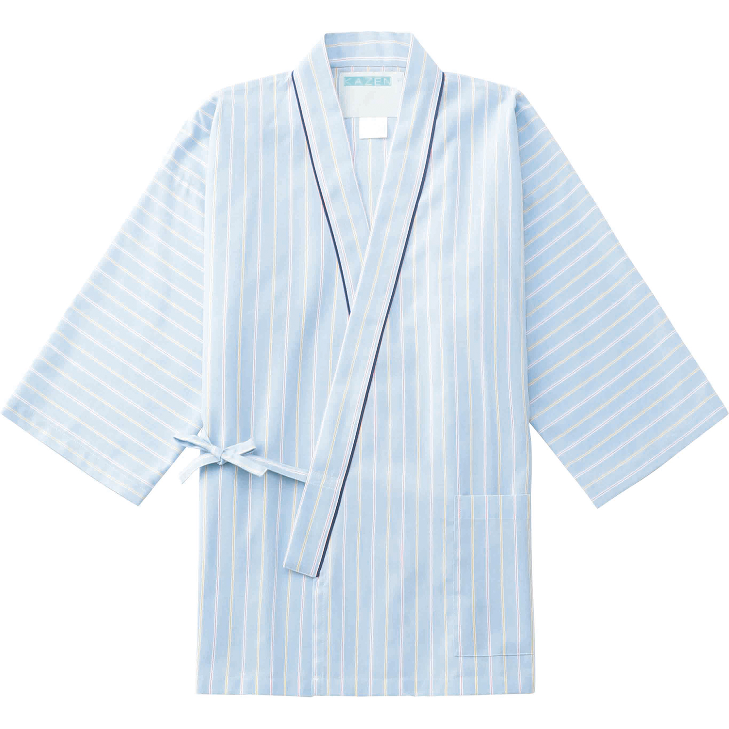 患者衣上衣(甚平型) 25-4697-0005 3L KAZEN 285-98