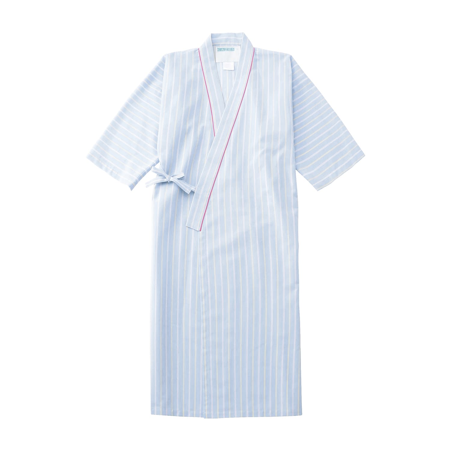 患者衣ガウン式 24-8719-0001 S(ピンク) KAZEN 289-98