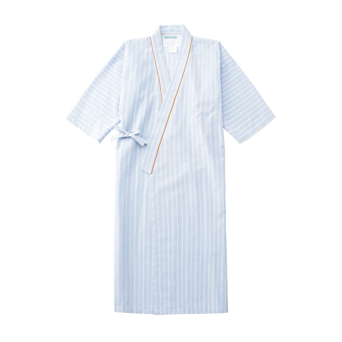 患者衣ガウン式 24-8719-0002 M(オレンジ) KAZEN 289-98