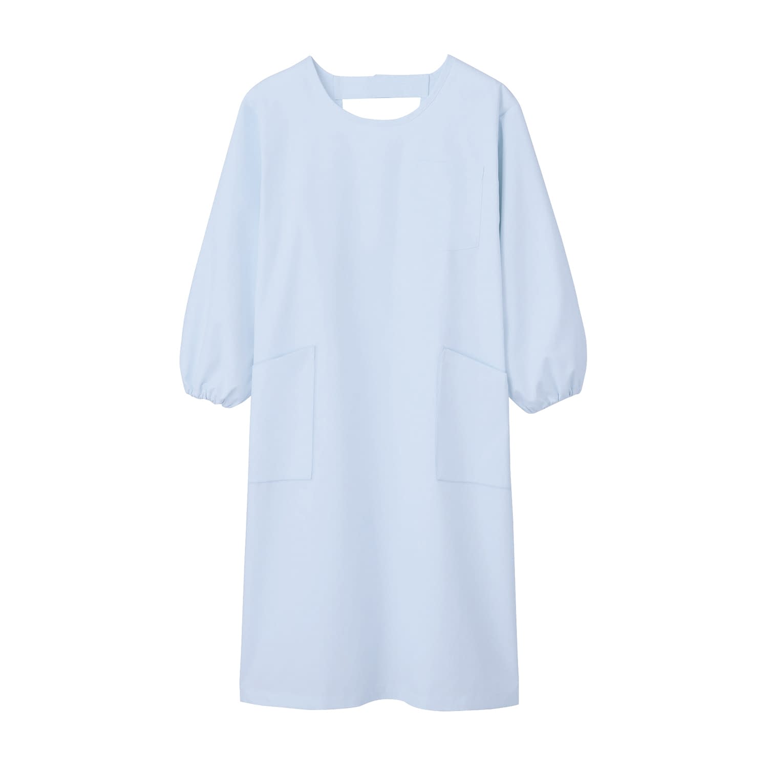 予防衣(男女兼用・長袖) 24-8145-0206 4L 住商モンブラン 74-405(サックス)