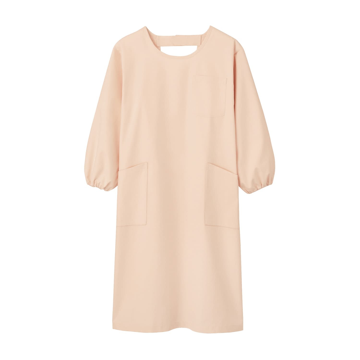 予防衣(男女兼用・長袖) 24-8145-0402 M 住商モンブラン 74-409(シェルピンク)