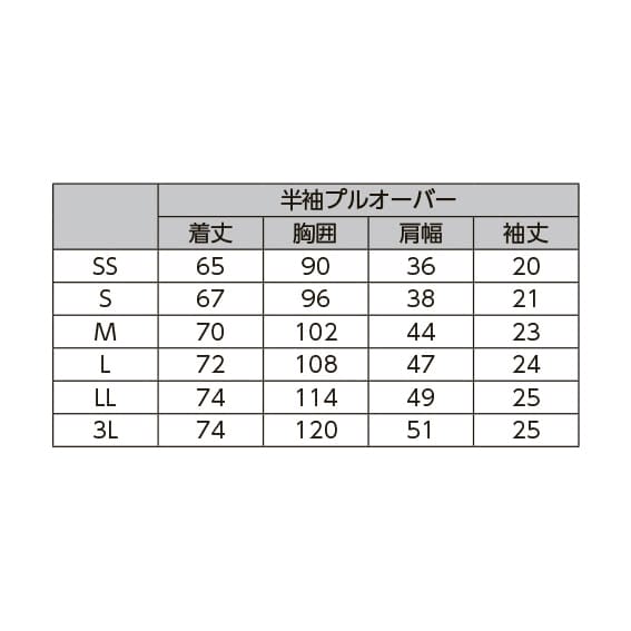 半袖プルオーバー(男女兼用) HM2449-2(ホシゾラ)HM2449-2(ﾎｼｿﾞﾗ)Ｌ(24-8152-00-04)【カーシーカシマ】(販売単位:1)