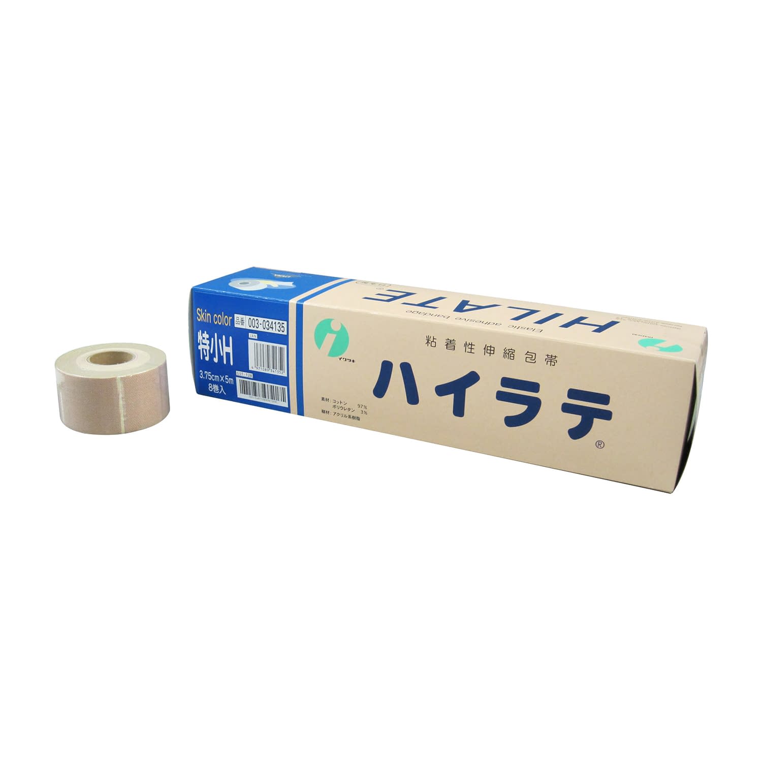 ハイラテ・ベージュ(特小H) 19-2530-01 イワツキ 034135(3.75CMX5M)8カン