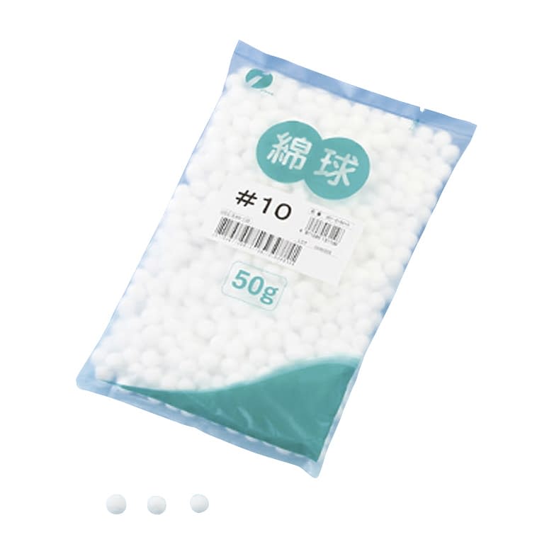 綿球 ＃10 #10 24-4451-01 イワツキ 016010(50G･ヤク600キュウ)