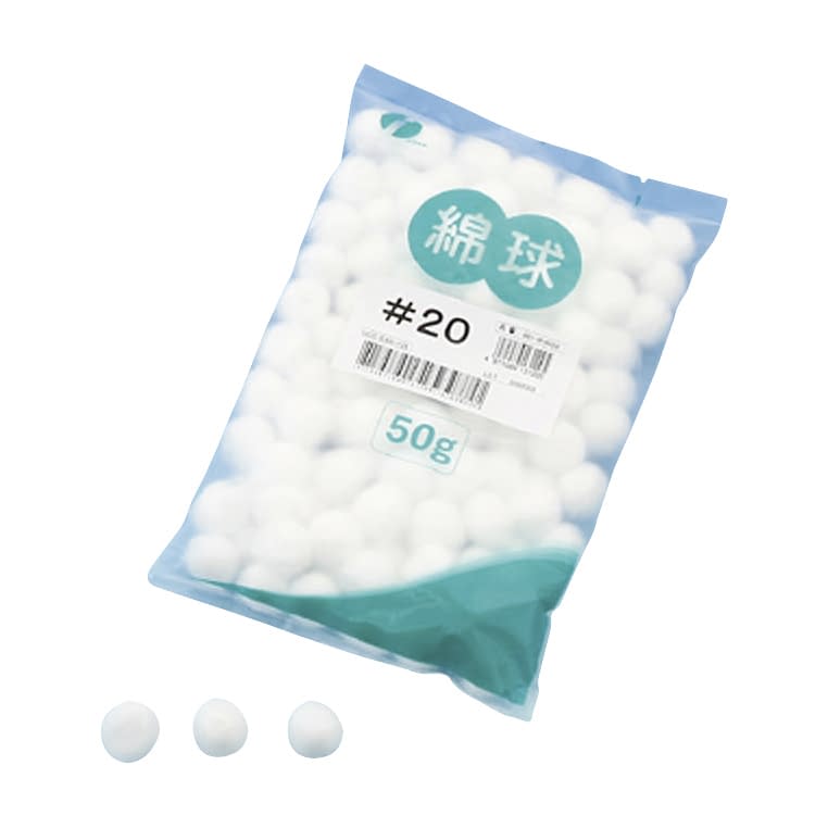 綿球 ＃20 #20 24-4451-03 イワツキ 016020(50G･ヤク120キュウ)
