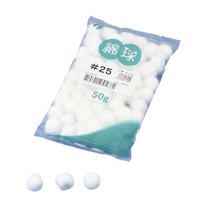 綿球 ＃25 #25 24-4451-04 イワツキ 016025(50G･ヤク70キュウ)