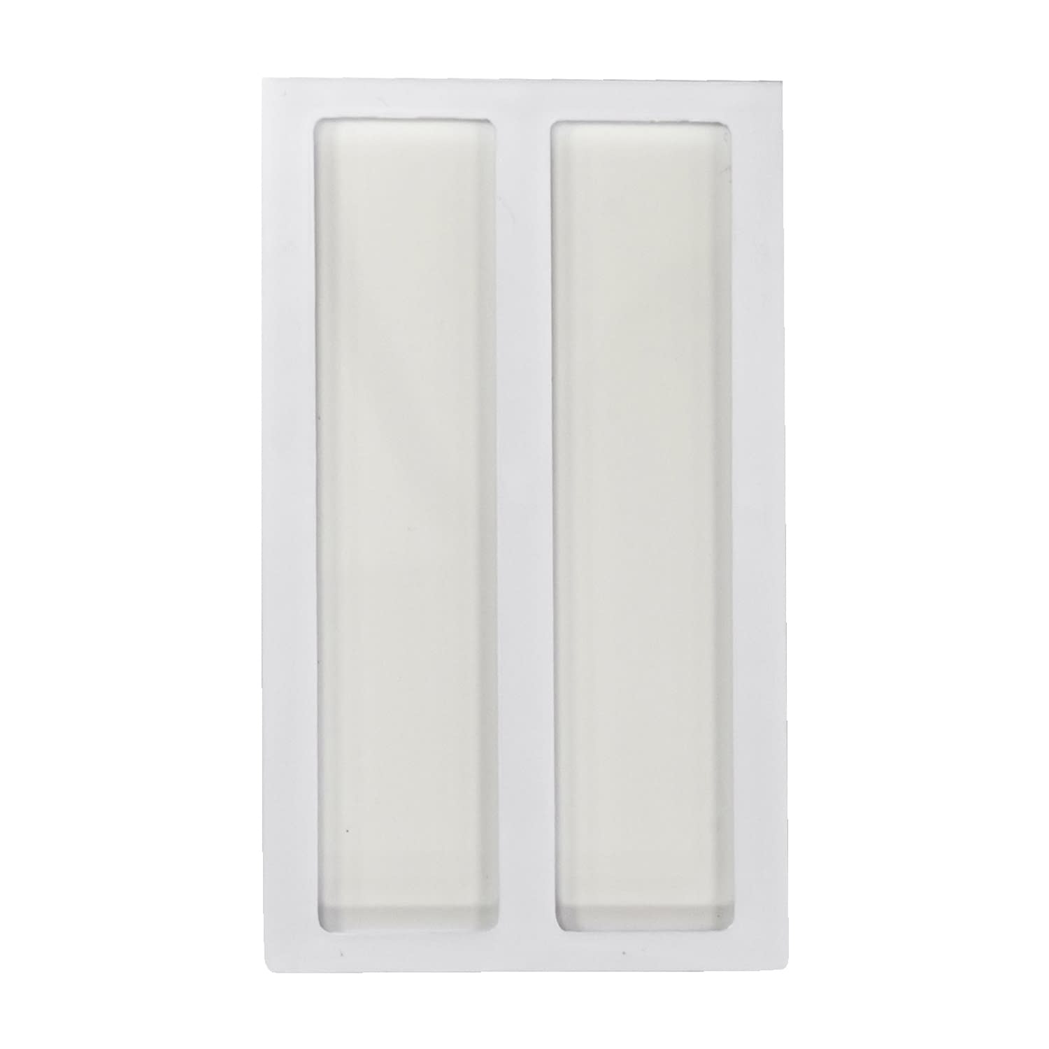 病室用名札差し(2名用・様なし) 09-2230-0701 無地(縦書き・横書き両用) 日本医理器材 HP-2