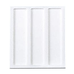 病室用名札差し(3名用・様なし) 09-2230-0801 無地(縦書き・横書き両用) 日本医理器材 HP-3