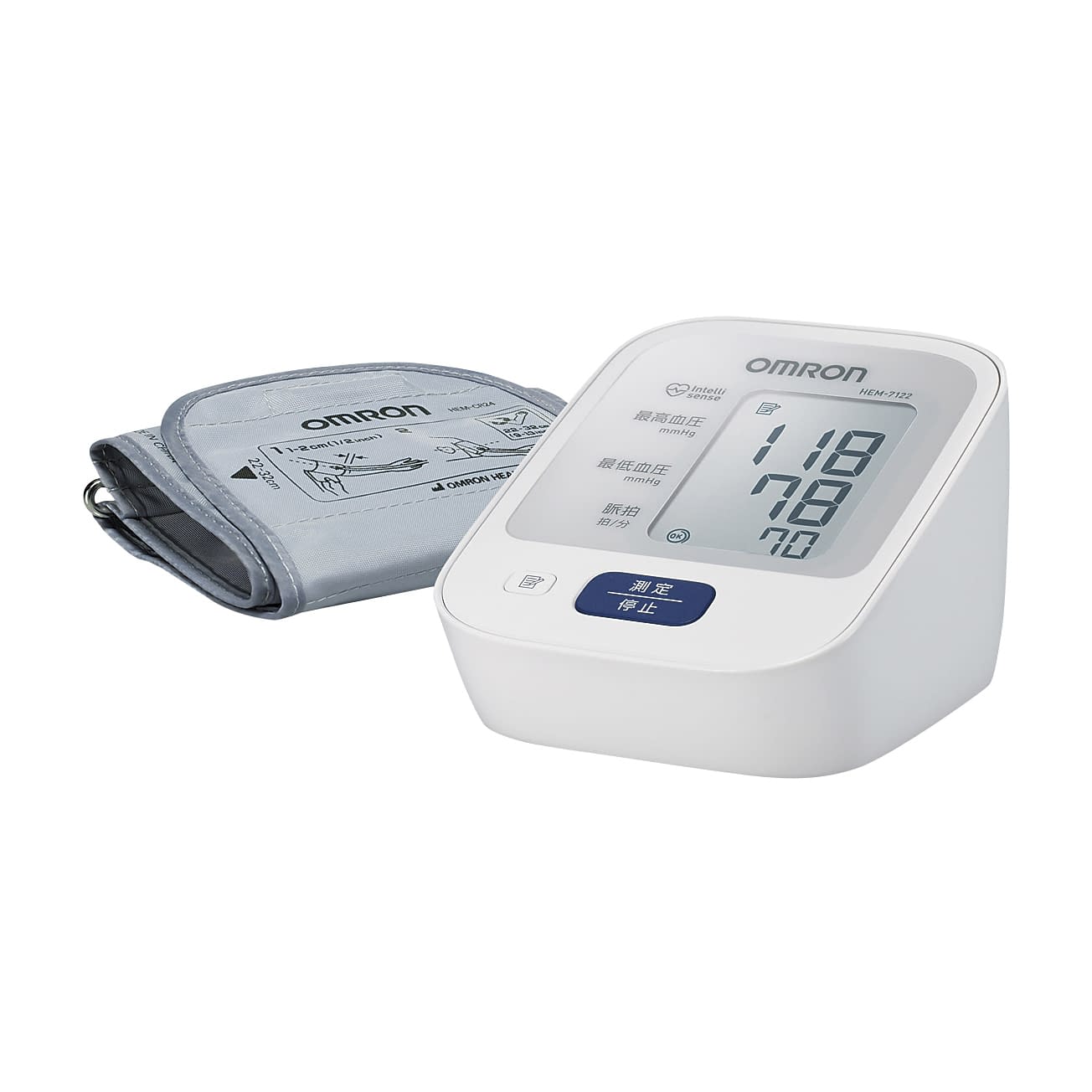 (24-4164-00)デジタル自動血圧計 HEM-7122 ﾃﾞｼﾞﾀﾙｼﾞﾄﾞｳｹﾂｱﾂｹｲ(フクダコーリン)【1台単位】【2019年カタログ商品】