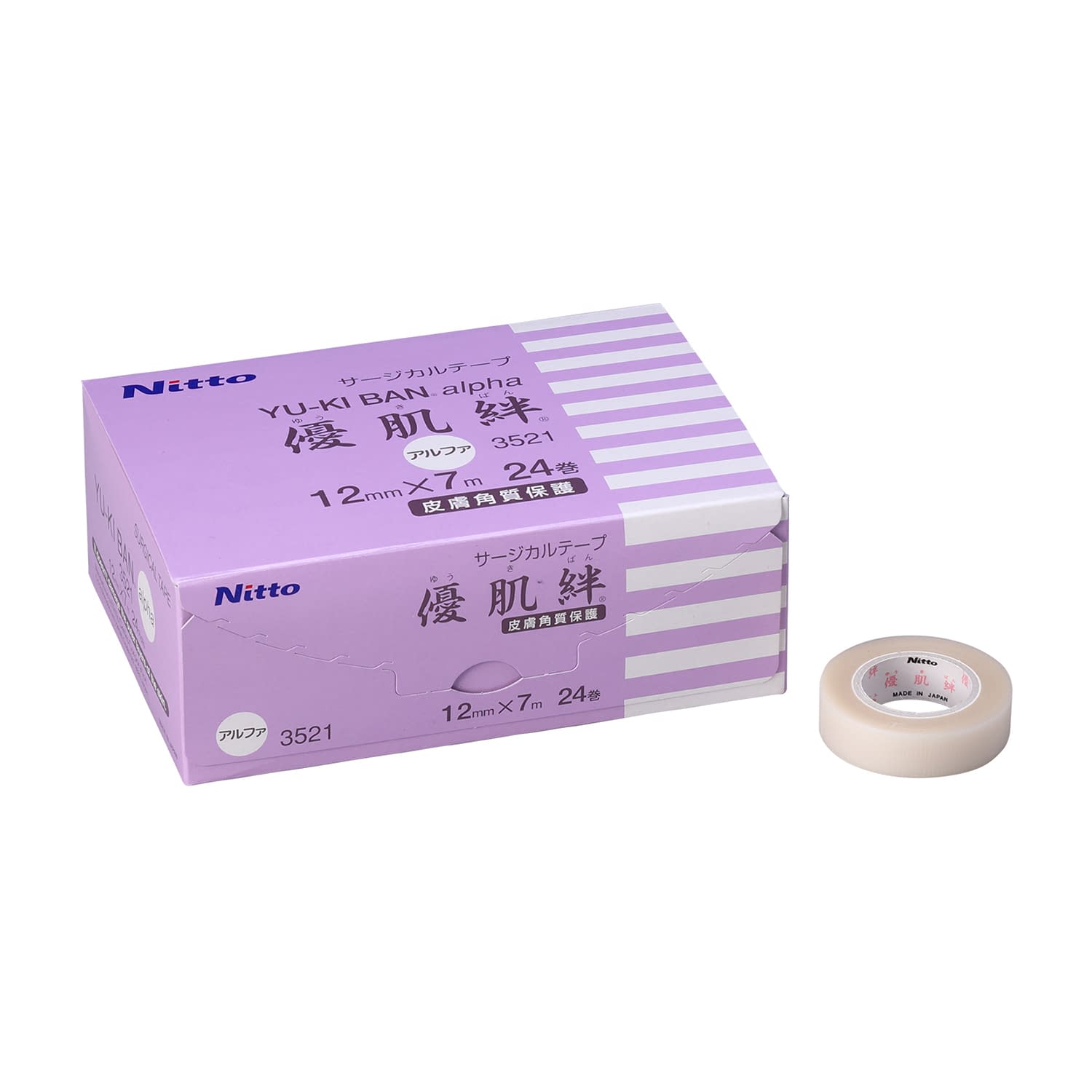 優肌絆アルファ 24-6792-00 ニトムズ 3521(12MMX7M)24カンイリ