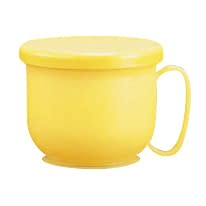 入れ歯洗浄保管容器 爽やかさん 入れ歯ケース 23-2492-01 小森樹脂 イエロー