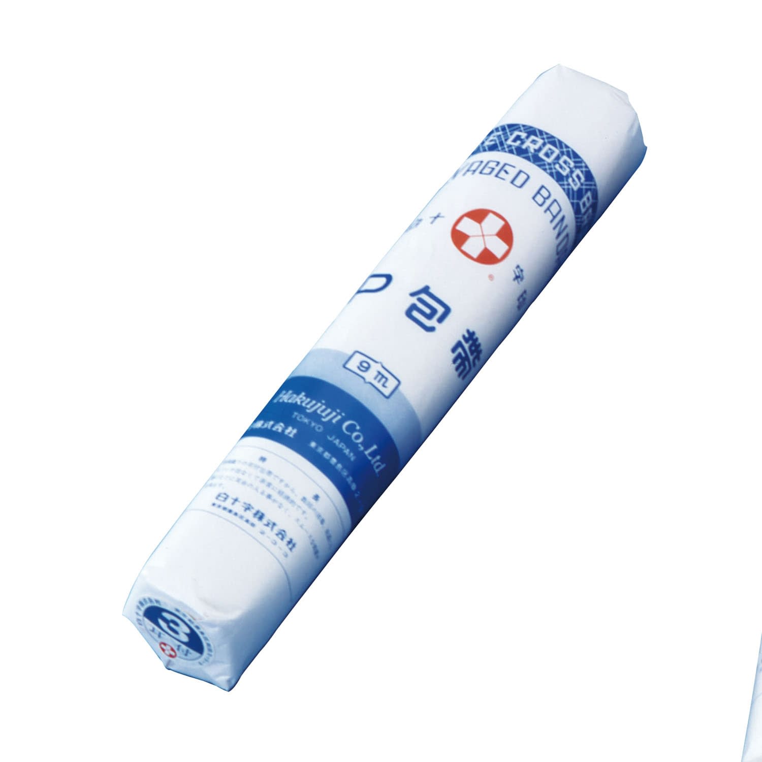 P反巻(耳付ホータイ)3裂 3裂 23-3869-00 白十字 13020(9.3CMX9M)