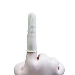 パール巻指サック(1-B)小 1-B(小) 07-2555-01 ハナキ商事 1000コイリ