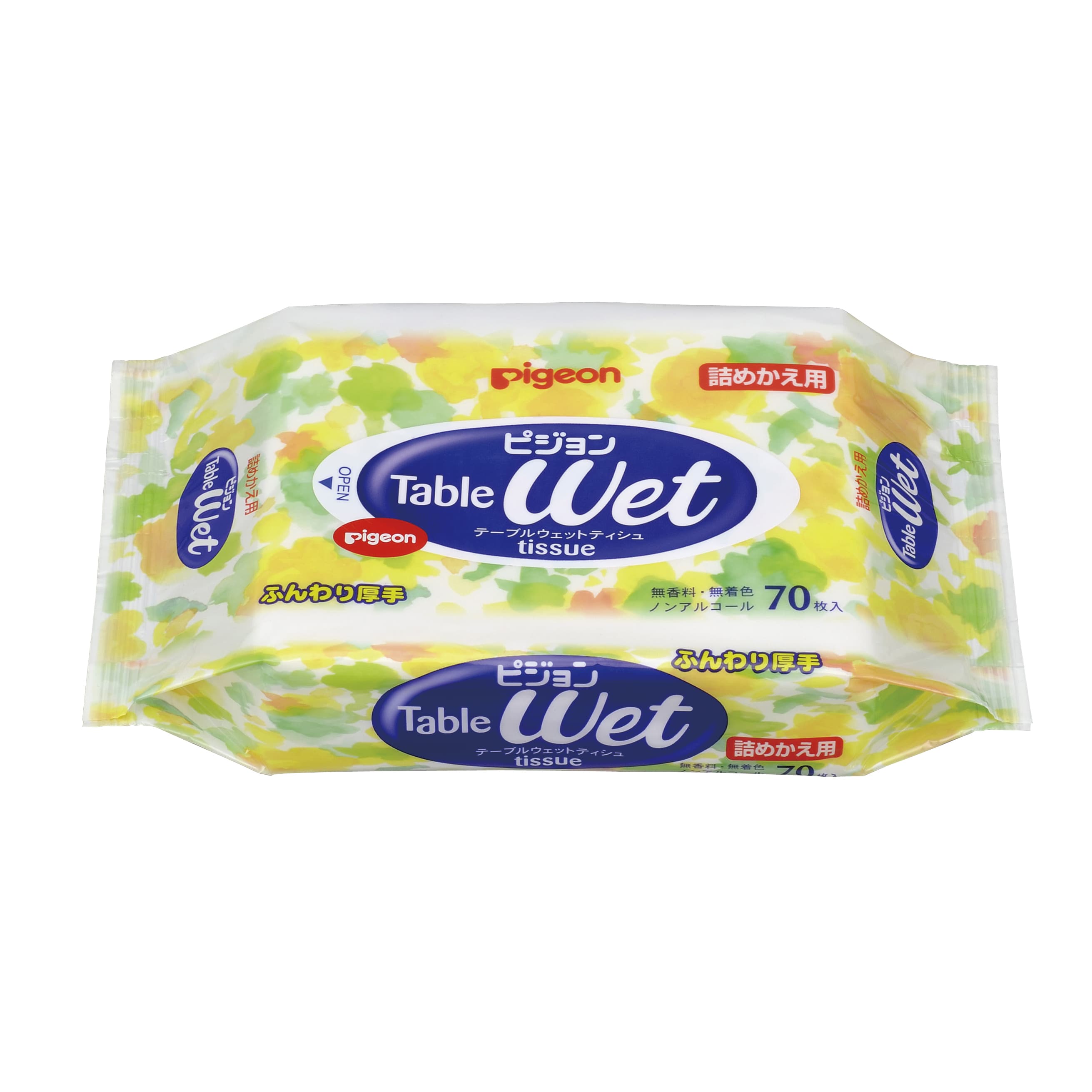 テーブルウェットティシュ 23-2929-01 ピジョン 1005764(70マイイリ)