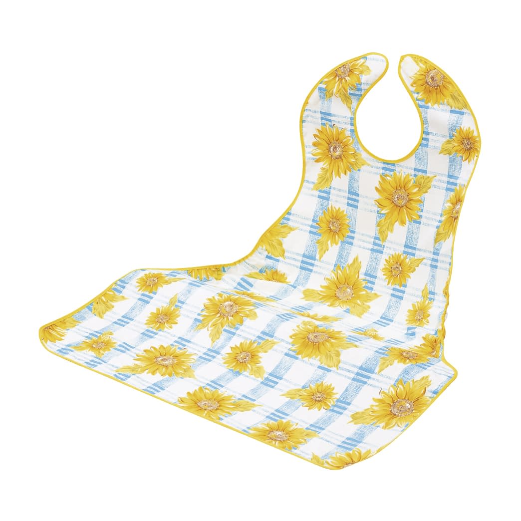 ハビナース すべらない食事用エプロン 19-5090-00 ピジョン 1018249(ヒマワリ)11201