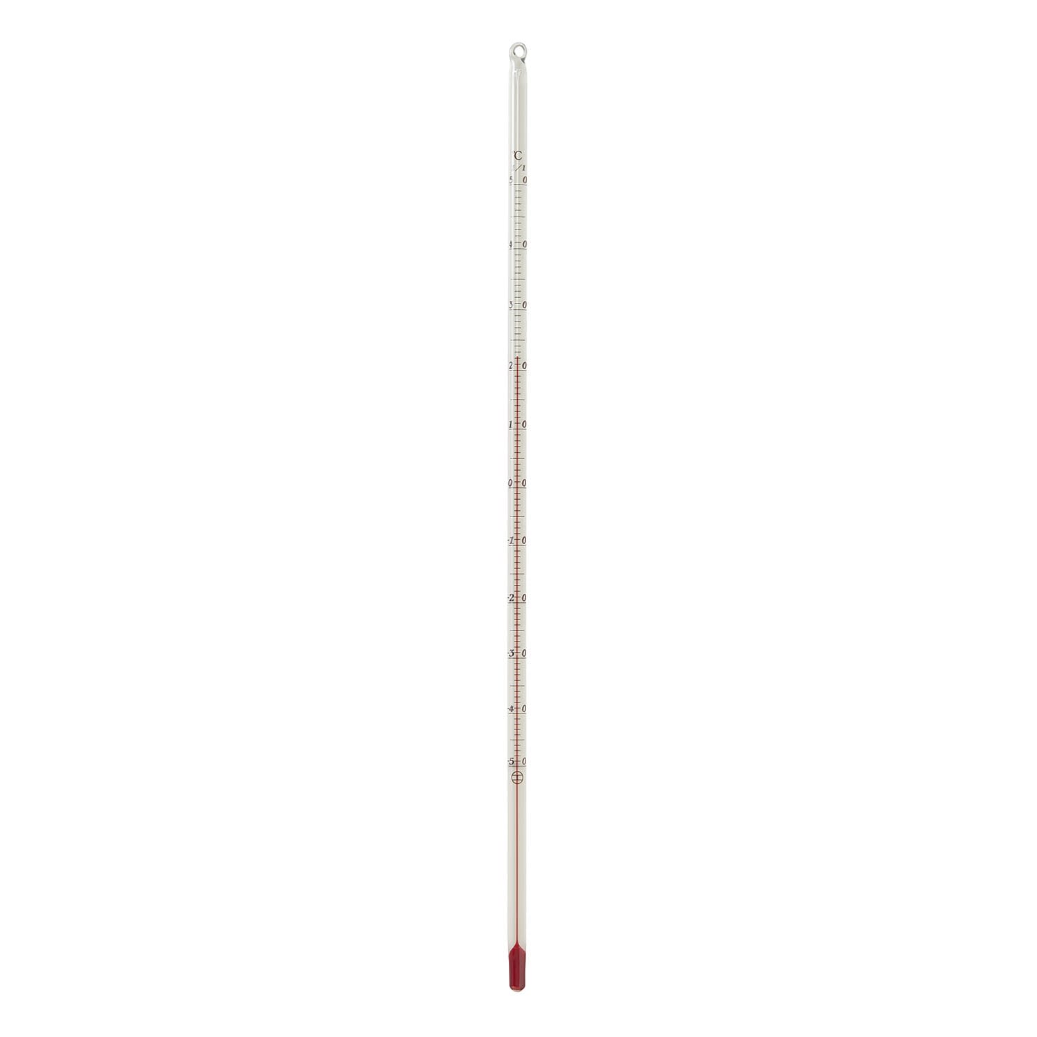 赤液棒状温度計 10-2270-11 日本計量器工業 -50カラ50ﾟC(1/1)30CM