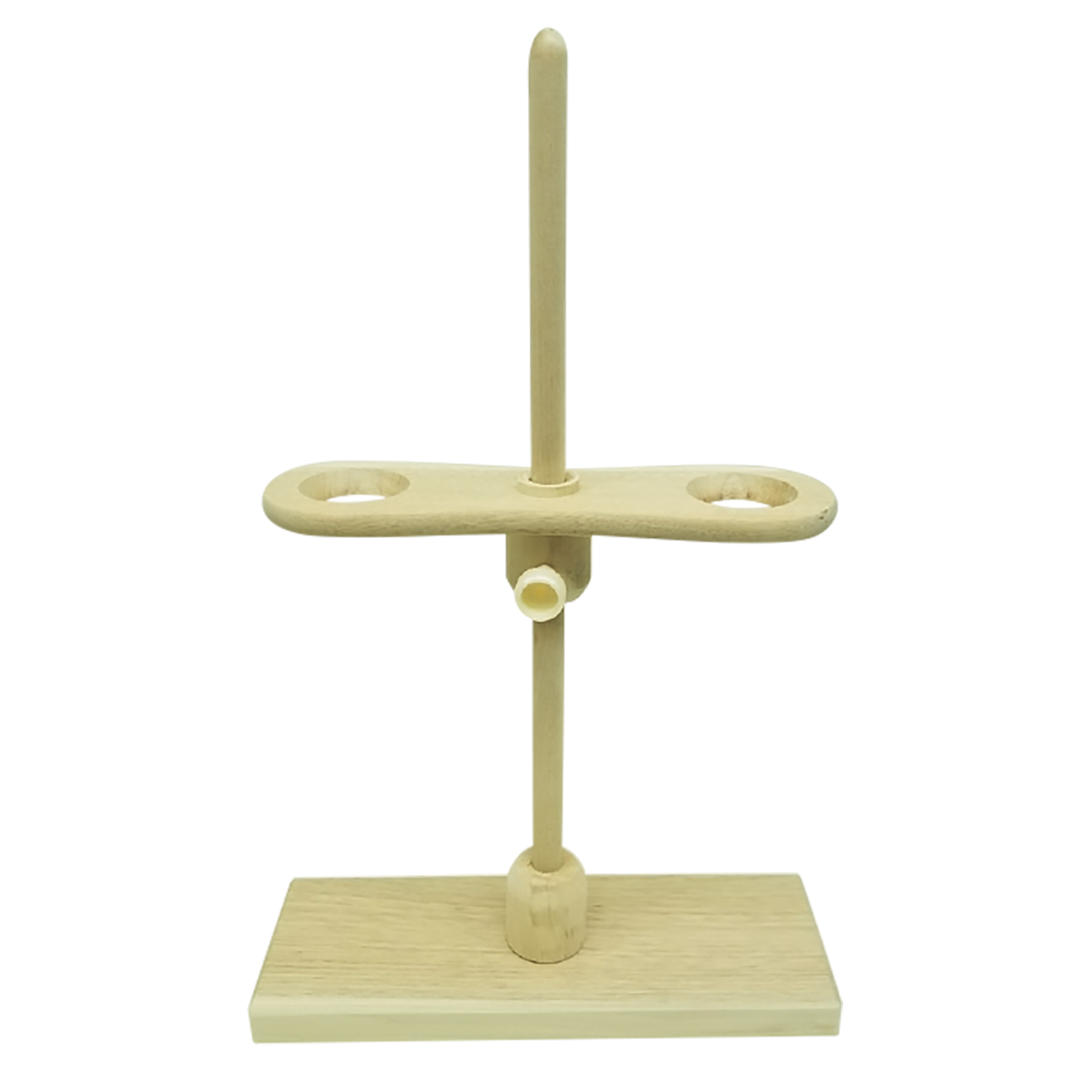 ロート台(木製)2穴 08-2765-10 桝水 260X95X500MM