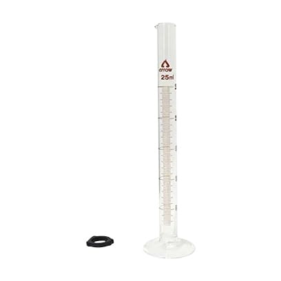 メスシリンダー(ガラス製) 08-2500-03 アロー 25ML
