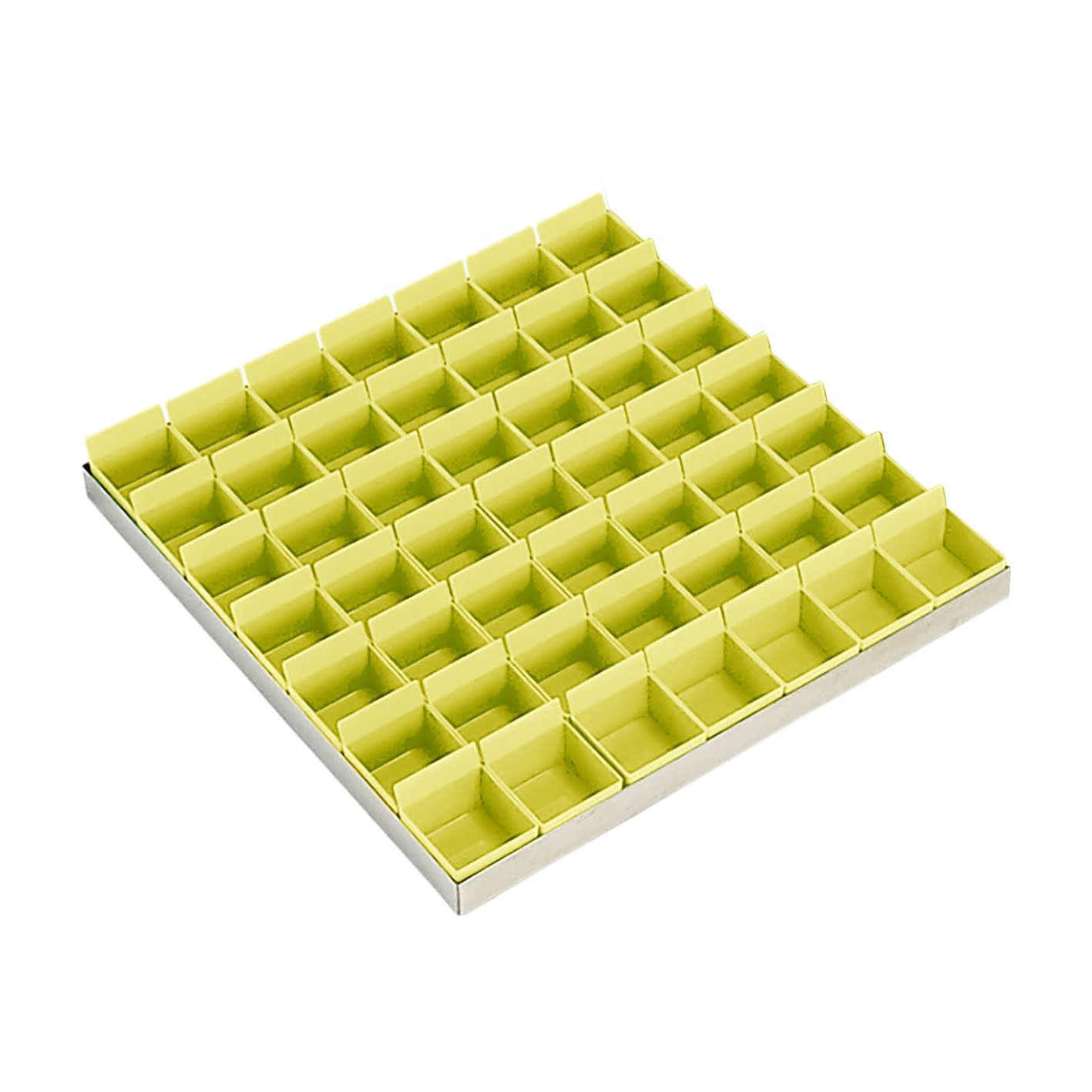 マツヨシ投薬トレー(49人用) 49人用 散薬トレー 08-2440-0002 駒カラー:イエロー MATSUYOSHI MY-8027