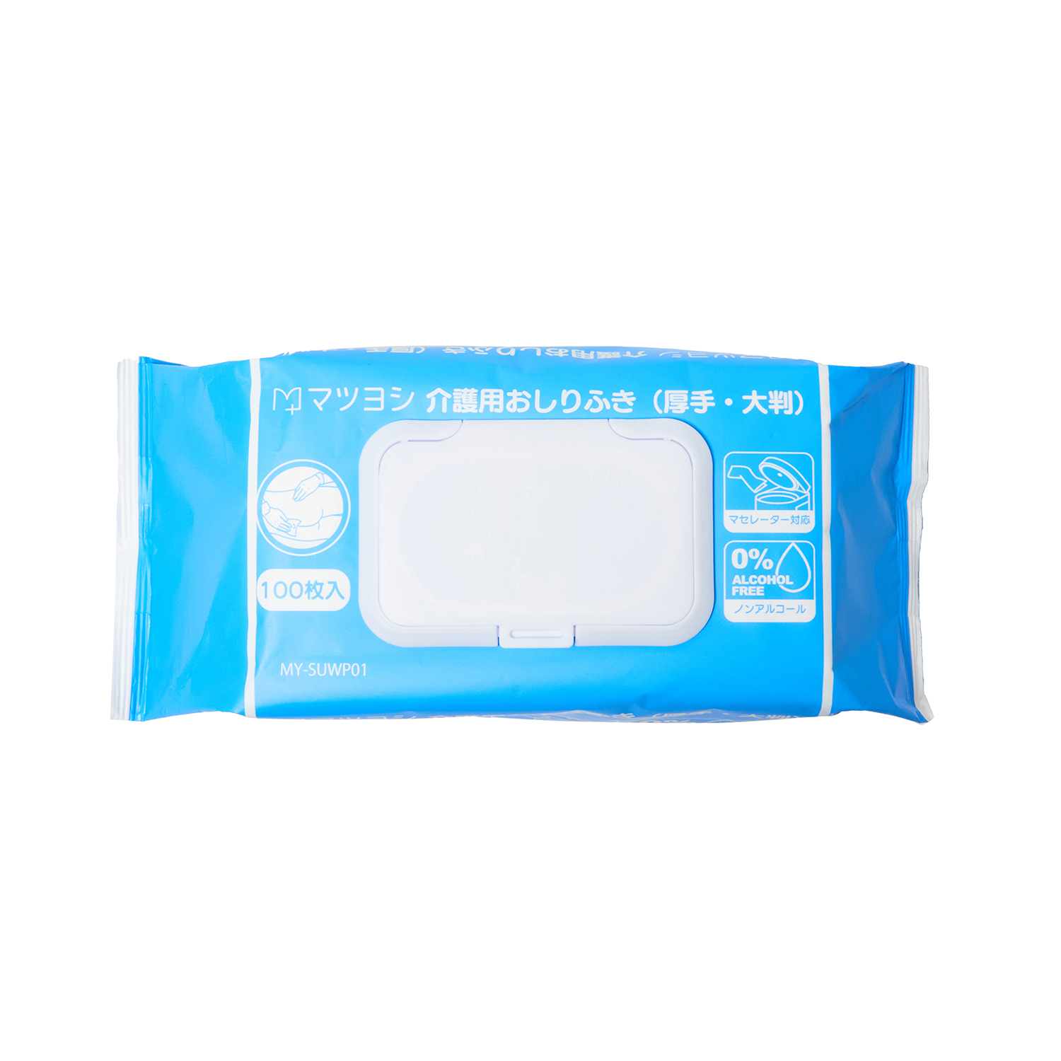介護用おしりふき(厚手・大判 清拭タオル 25-4046-00 マツヨシ(松吉