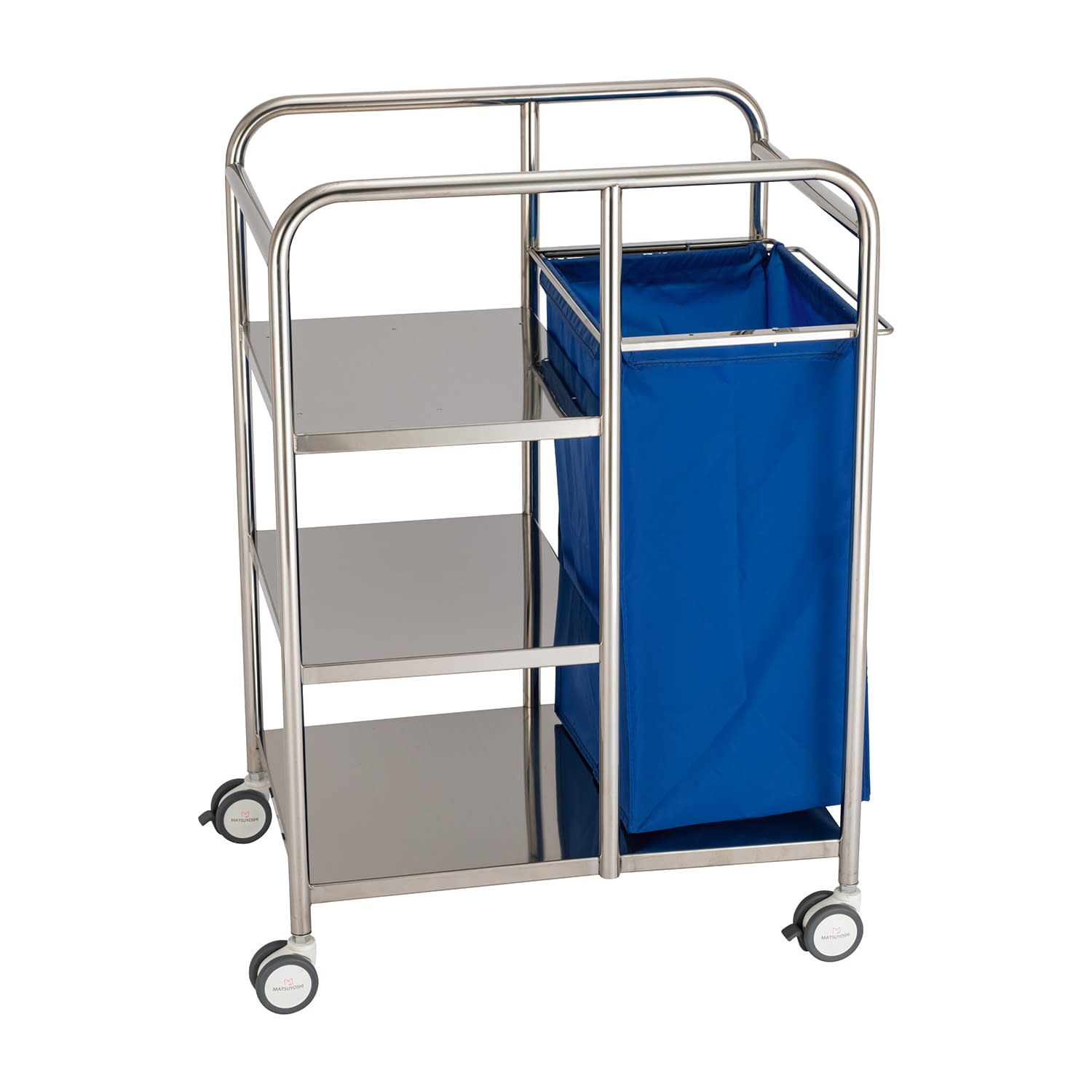 マツヨシ ランドリーオムツ交換車 L ランドリーカート 25-5576-00 MATSUYOSHI MY-WC0020(L)