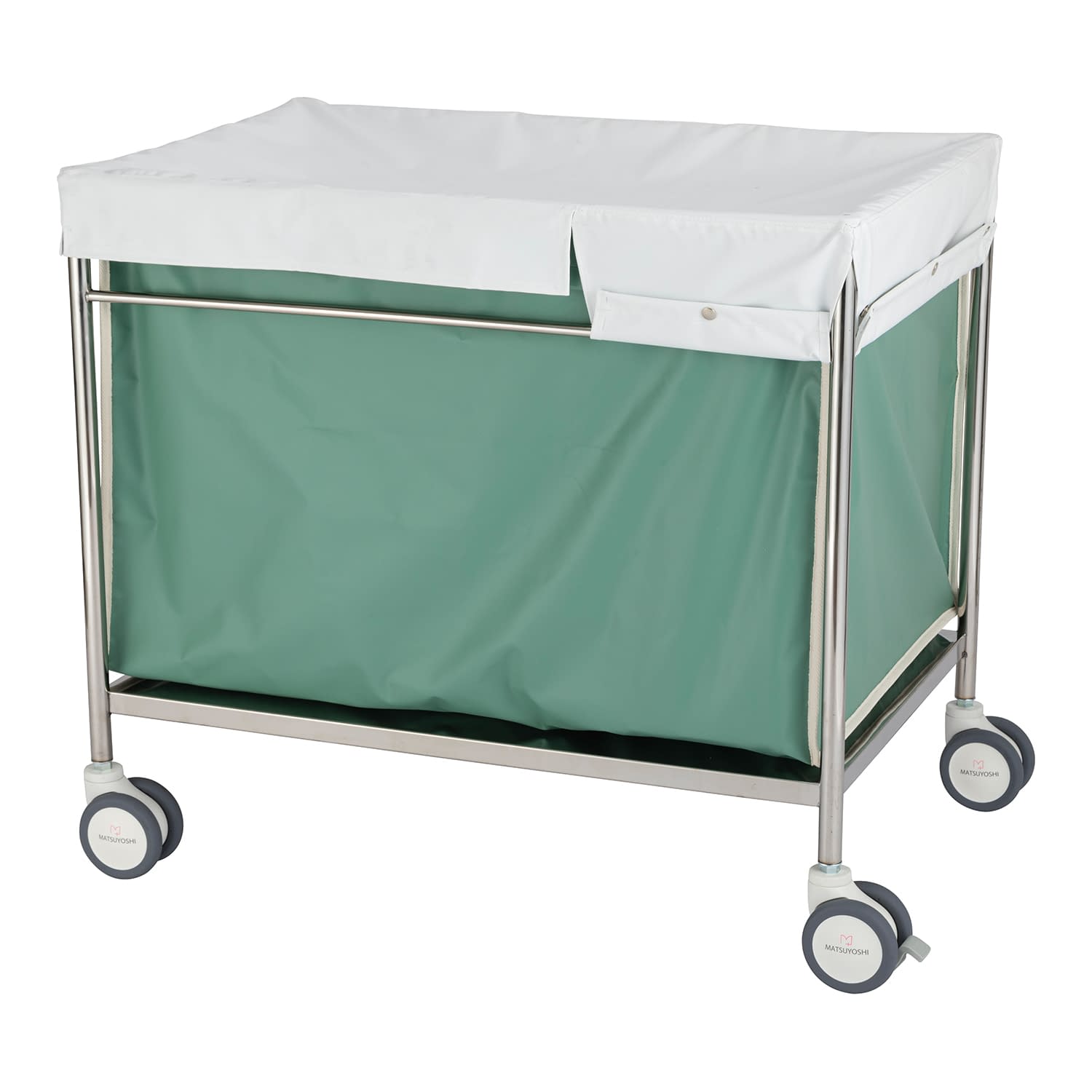 マツヨシランドリーカート用交換袋L L用 25-5578-1003 グリーン MATSUYOSHI MY-WC04L-BG