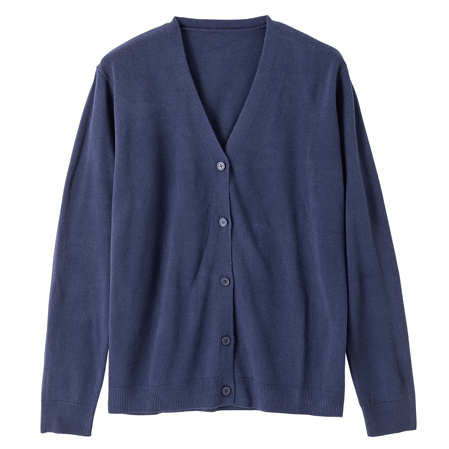 マツヨシ カーディガン レギュラー ナースウェア 25-4018-0301 S マツヨシ MY-NS1200N(ネイビー)