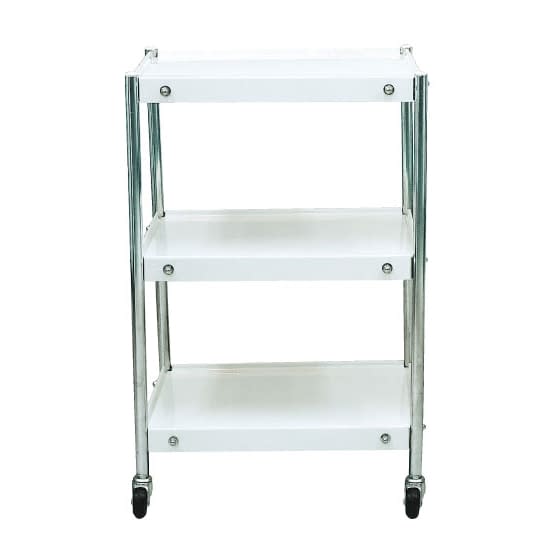 組立式器械台 三段式-SD-3 01-2467-01 富士医療測器 W600XD360XH750MM