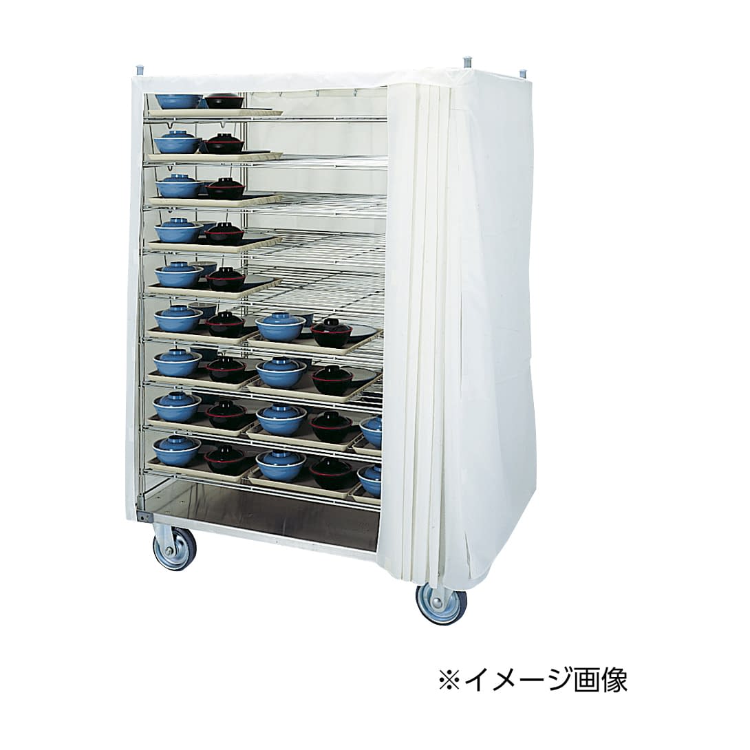 配膳車(カーテン式) 01-4970-04 エレクター HK30(30マイ)5ダン