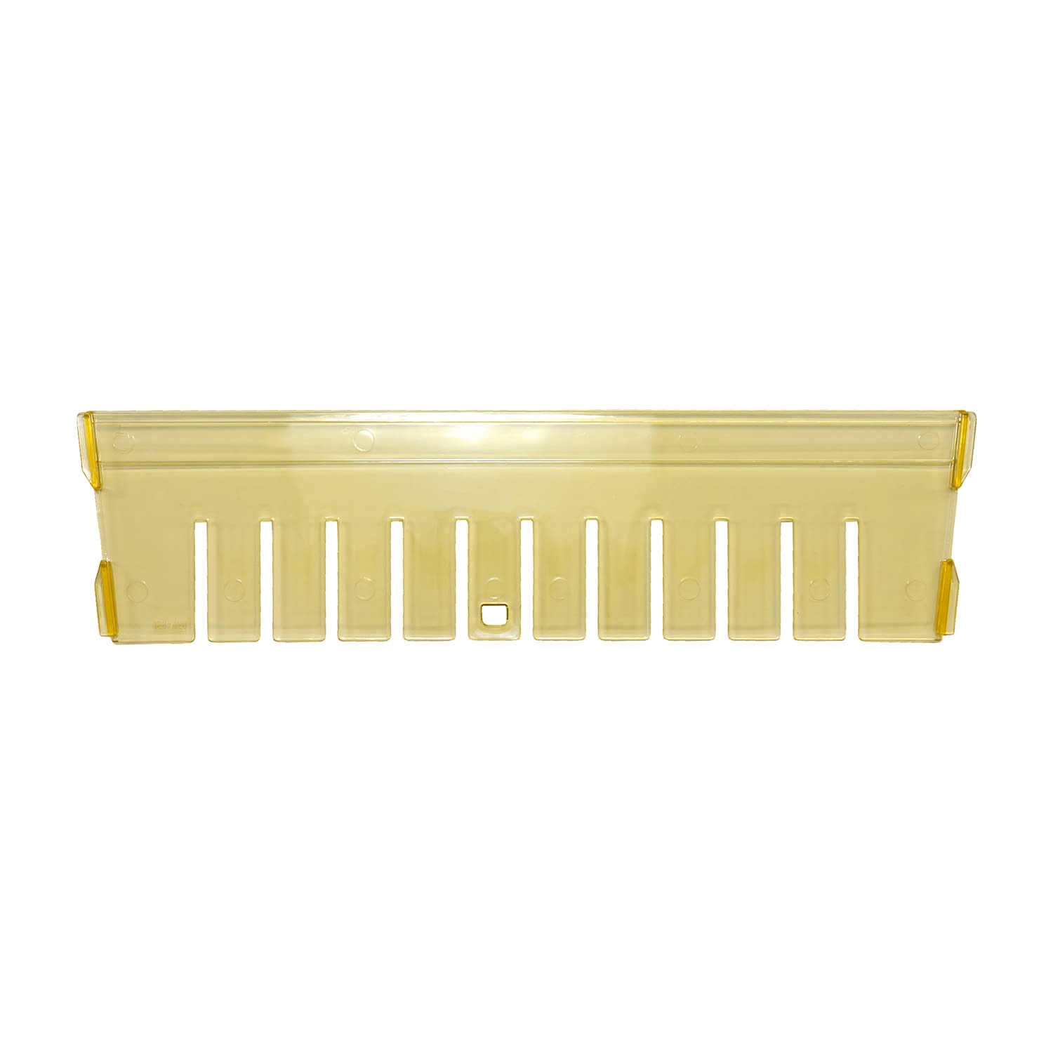 プラスチックバスケット用仕切板 ヨコ 短辺1/1(328mm) 01-2548-27 サカセ化学工業 BMD10-40(アンバー)