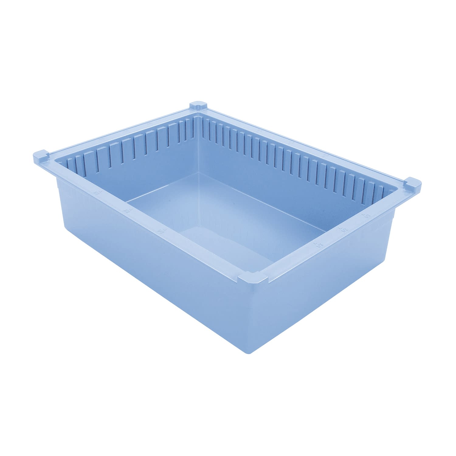 プラスチックトレー 投薬トレー 01-2547-1002 ブルー サカセ化学工業 PT34-10