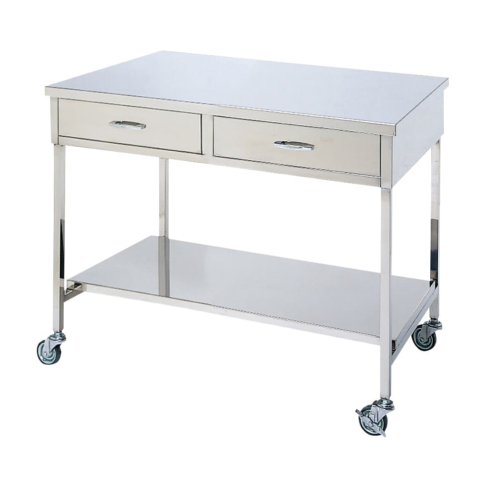 マツヨシステンレス作業台(引出付) 作業台(中材) 03-2617-04 MATSUYOSHI MY-3009E (2コ)