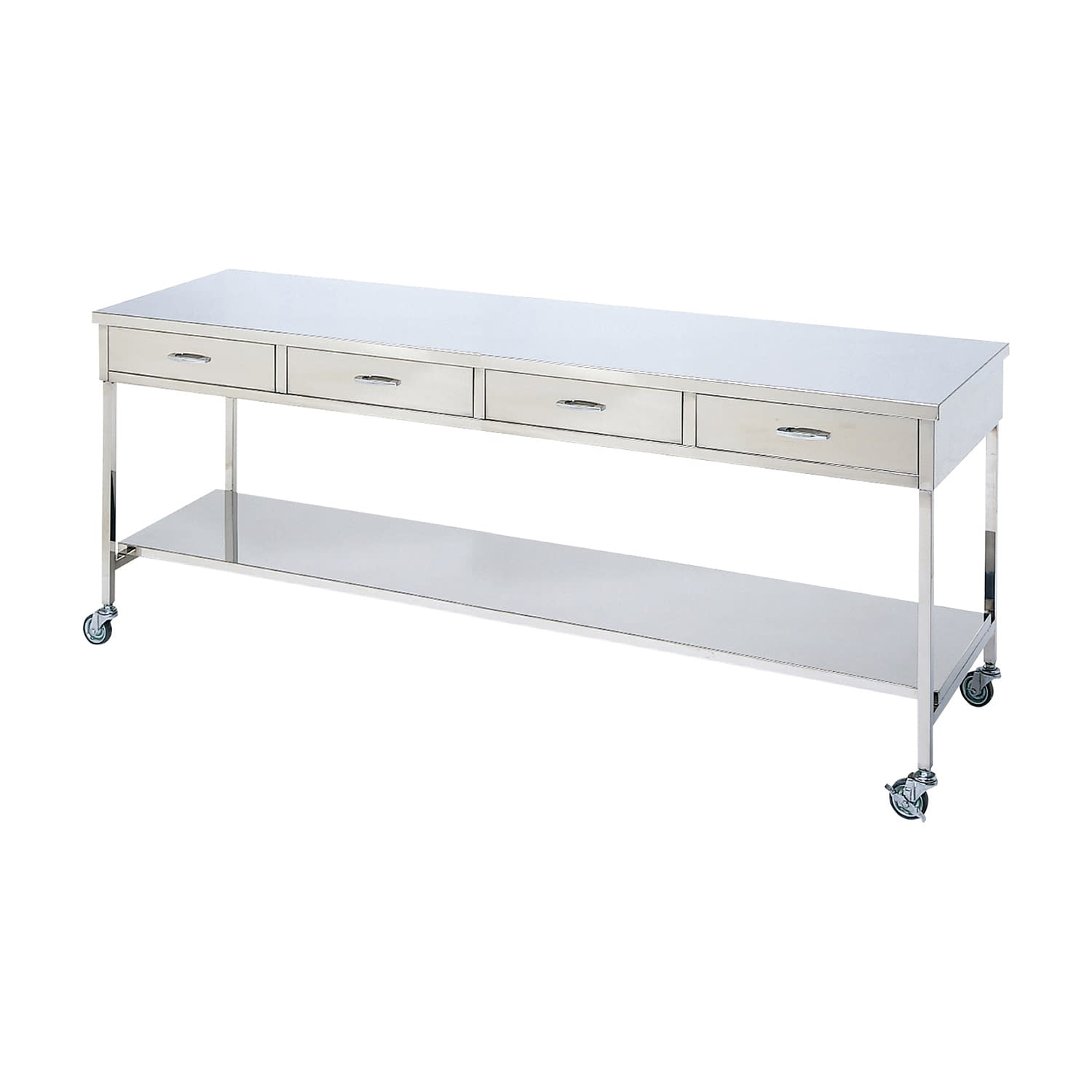 マツヨシステンレス作業台(引出付) 作業台(中材) 03-2617-07 MATSUYOSHI MY-3009H (4コ)