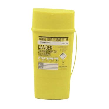 シャープセイフ(0.6L) 105X50X220MM 07-2430-08 フジメディカル