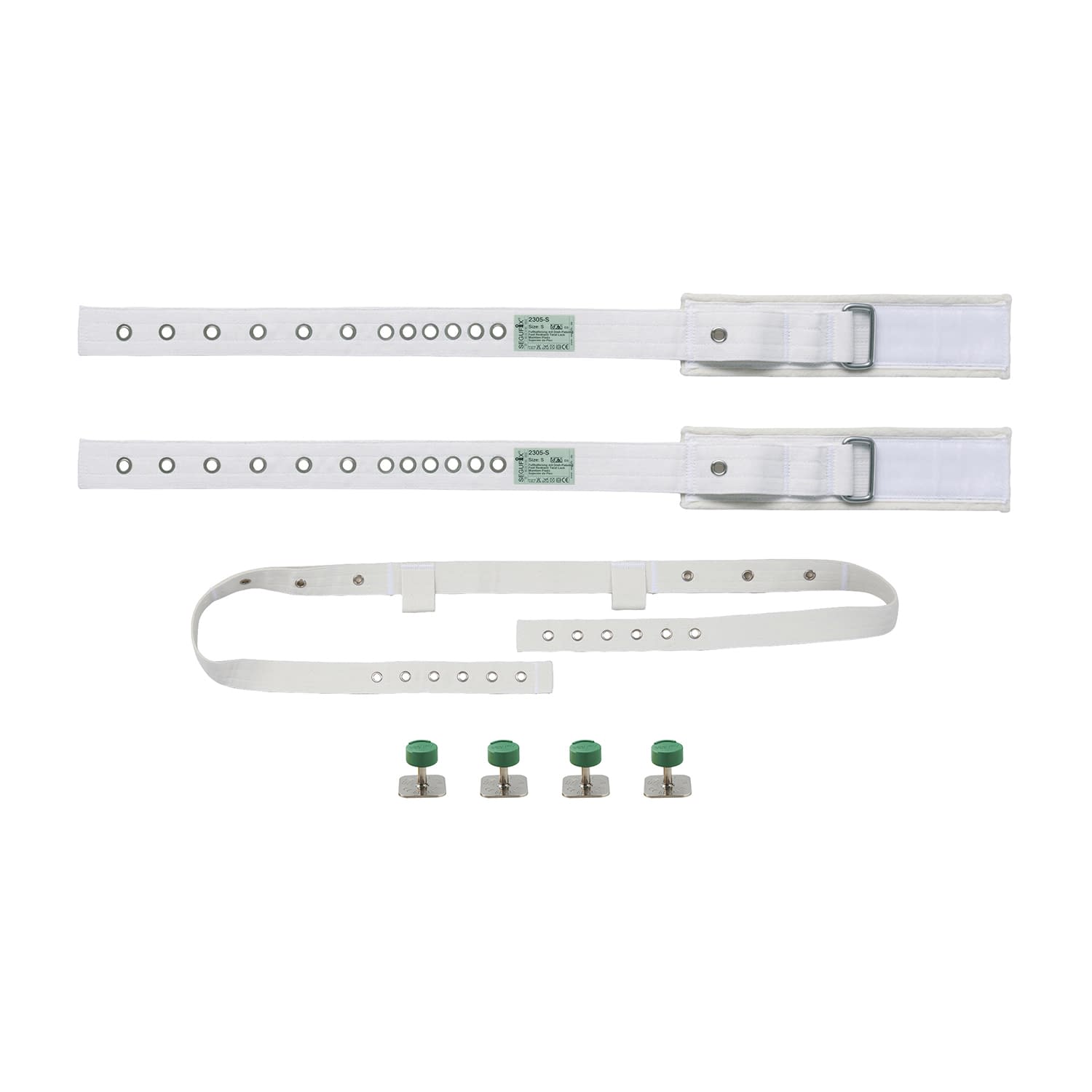 セグフィックス 足用ベルトTセット 転落防止帯 23-7605-00 Segufix S(ツイストロックツキ)