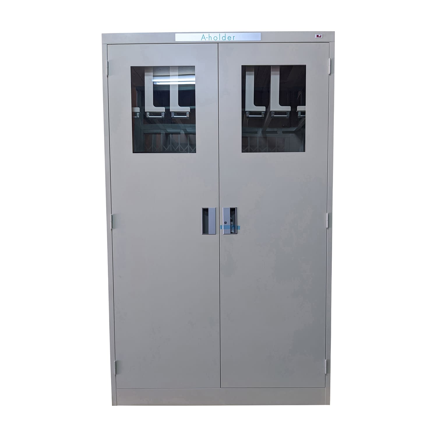 ファイバースコープ保管庫(殺菌器付) 8本掛 19-3645-05 大信工業 DM-FSA-8(8ポンガケ)