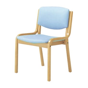 マツヨシ チェア(肘なし) 肘なし 福祉用イス 19-4935-0107 ロイヤルブルー MATSUYOSHI MY-N3170
