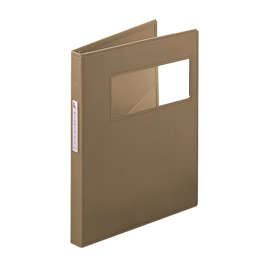 カルテブック(KBW) A4 カルテバインダー 21-6035-0408 ブラウン ケルン KB-104(A4)4ケツ