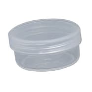 軟膏容器プラ壷A-1(未滅菌)透明 19-7350-01 エムアイケミカル 5.5CC(100コイリ)