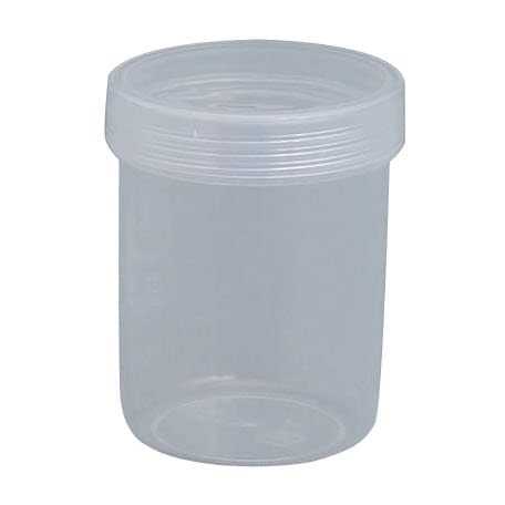 軟膏容器プラ壷A-6(未滅菌)透明 19-7350-06 エムアイケミカル 115CC(50コイリ)