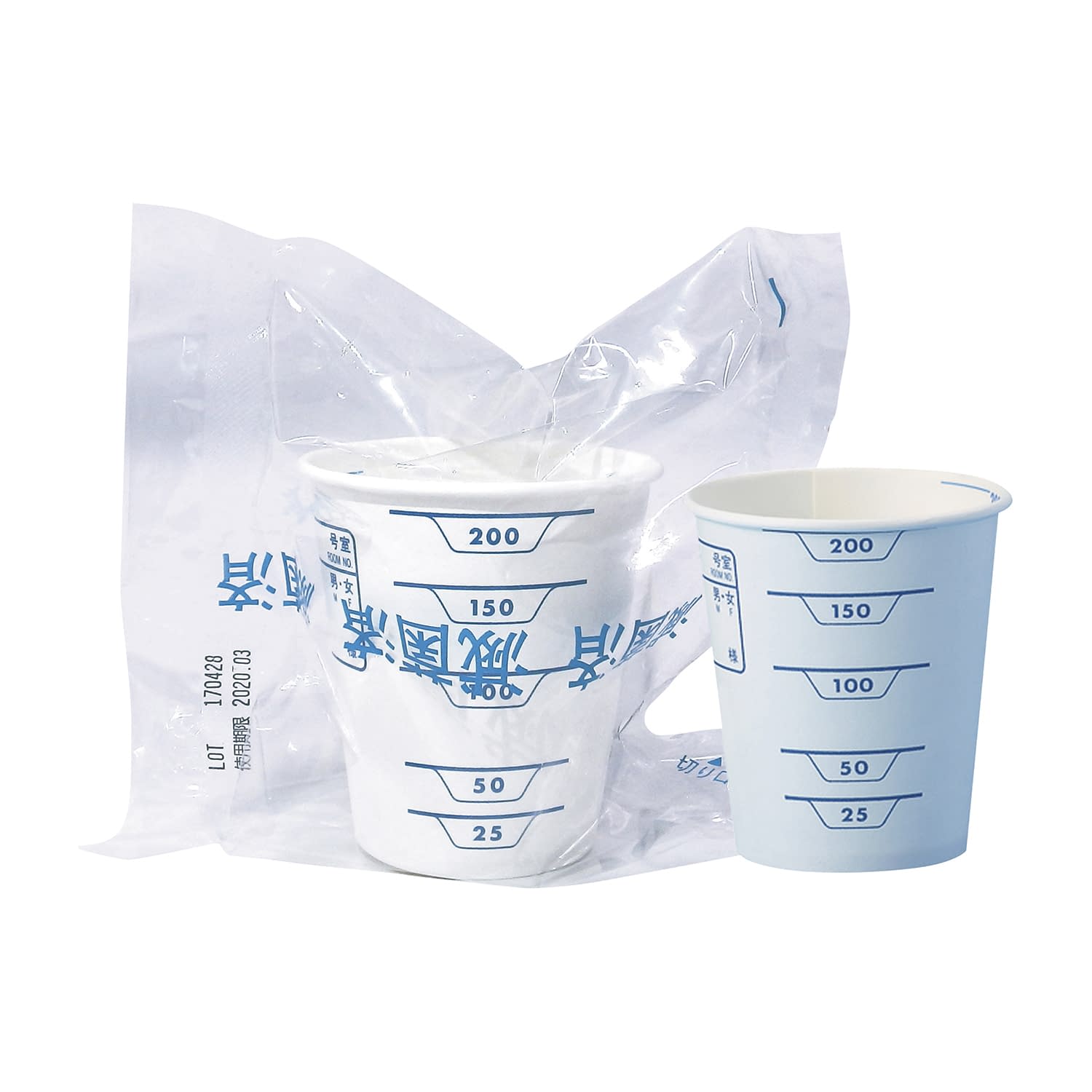 滅菌カップ 200蓋なし 200蓋なし 20-2115-00 日昭産業 210CC(100コイリ)