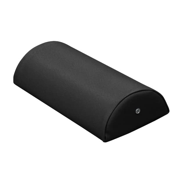カラー診察用半円額マクラ 20-3785-0003 ビニルレザー黒 高田ベッド製作所 TB-77C-08