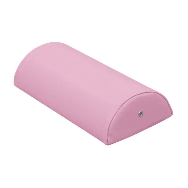 カラー診察用半円額マクラ 20-3785-0007 ビニルレザーピンク 高田ベッド製作所 TB-77C-08