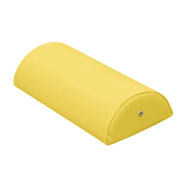 カラー診察用半円額マクラ 20-3785-0008 ビニルレザーイエロー 高田ベッド製作所 TB-77C-08