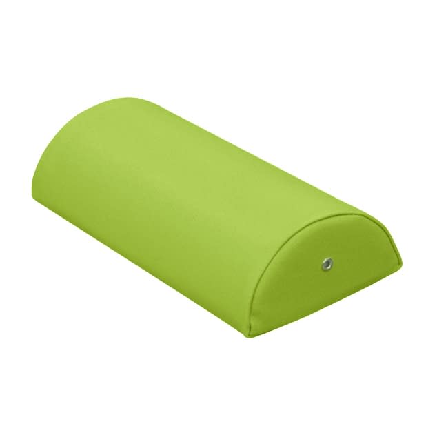 カラー診察用半円額マクラ 20-3785-0011 ビニルレザー抹茶 高田ベッド製作所 TB-77C-08