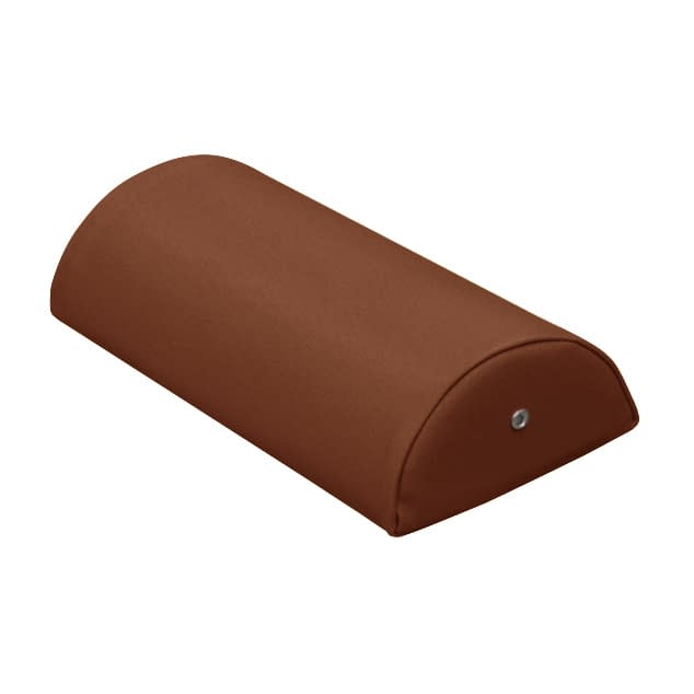 カラー診察用半円額マクラ 20-3785-0017 ビニルレザーライトブラウン 高田ベッド製作所 TB-77C-08