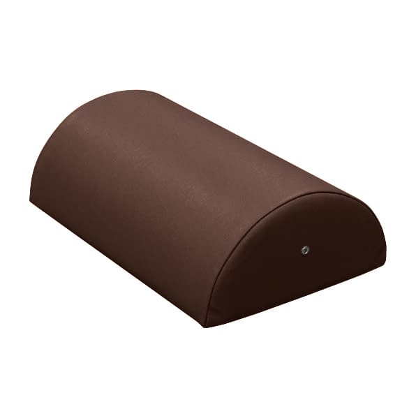 カラー診察用半円マクラ(大) 20-3787-0004 ビニルレザー茶 高田ベッド製作所 TB-77C-07