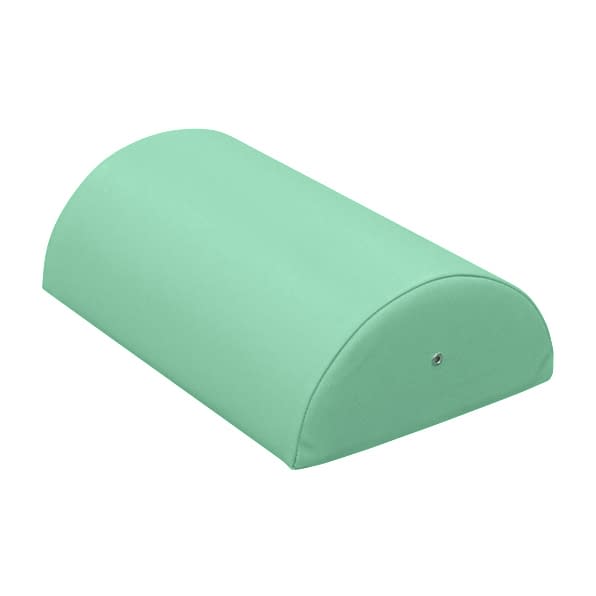 カラー診察用半円マクラ(大) 20-3787-0005 ビニルレザーライトグリーン 高田ベッド製作所 TB-77C-07