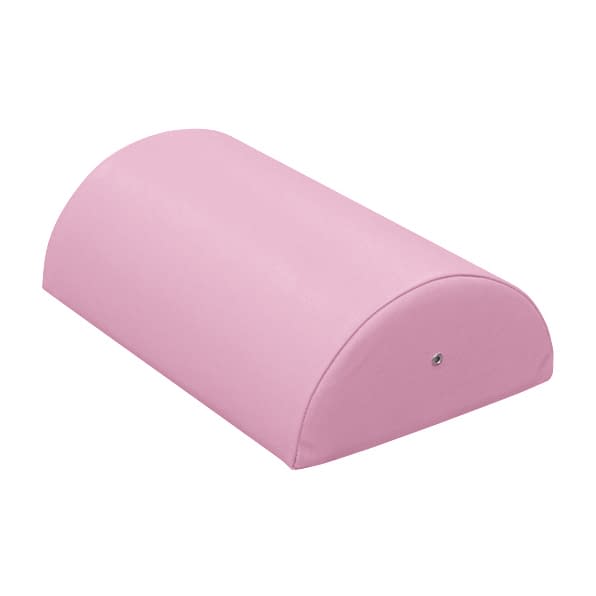 カラー診察用半円マクラ(大) 20-3787-0007 ビニルレザーピンク 高田ベッド製作所 TB-77C-07